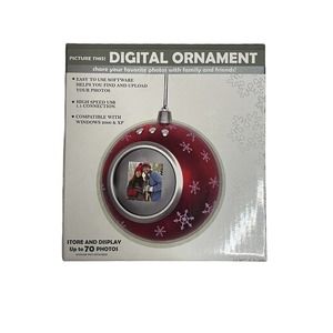Picture This! Digital Ornament by Senario - Store & Display Up To 70 Photos